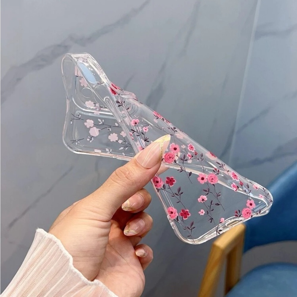⚠️Clearance iPhone 14/Pro/Pro Max Floral Clear Phone Case - Picture 4 of 4